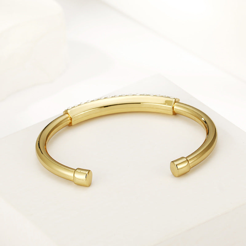 Starry Night Gold Bracelet - Elegant Zinc Alloy Jewelry from Prominent Manufacturers