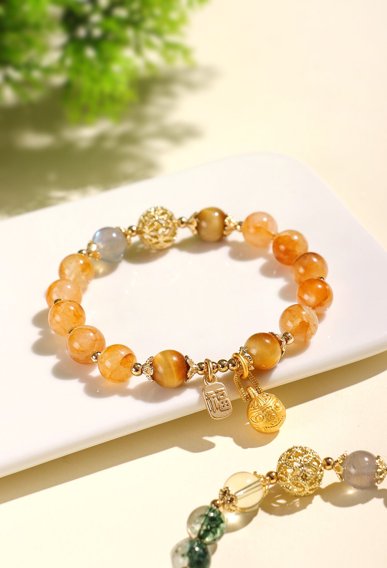 Planderful Fortune's Favor Bracelet – Elegant Crystal Design for Good Luck