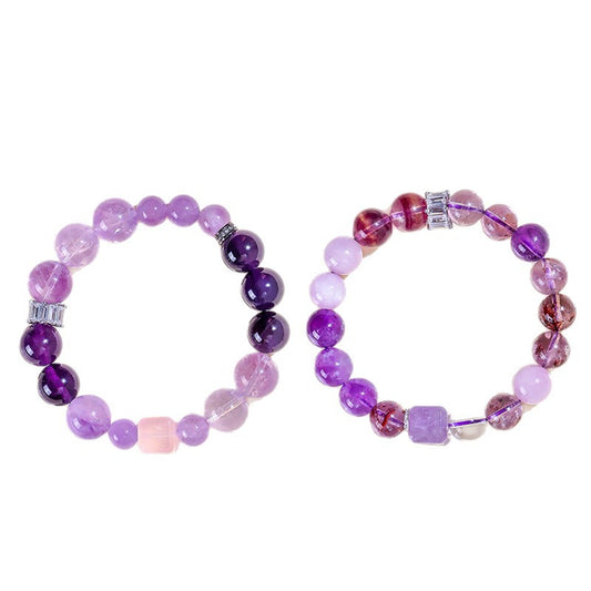 Planderful Fortune's Favor Amethyst Bracelet – Elegant Dreamy Design