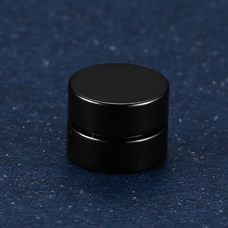 8 mm Magnetic Stainless Steel Stud Earrings