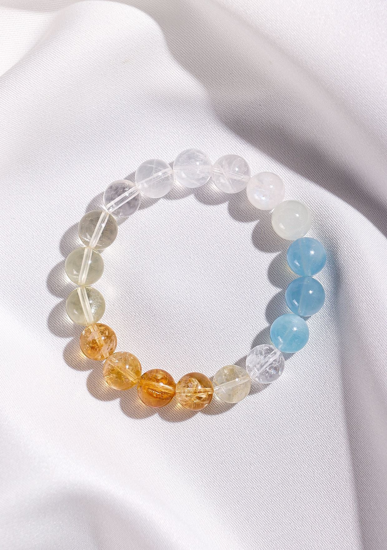 Planderful Fortune's Favor Bracelet – Natural Aquamarine Crystal Design
