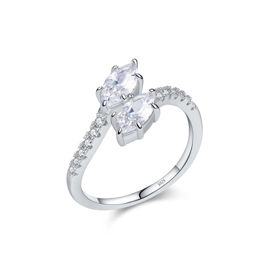 Planderful Everyday Genie Zircon Snake Ring – Unique Frigid Style Design