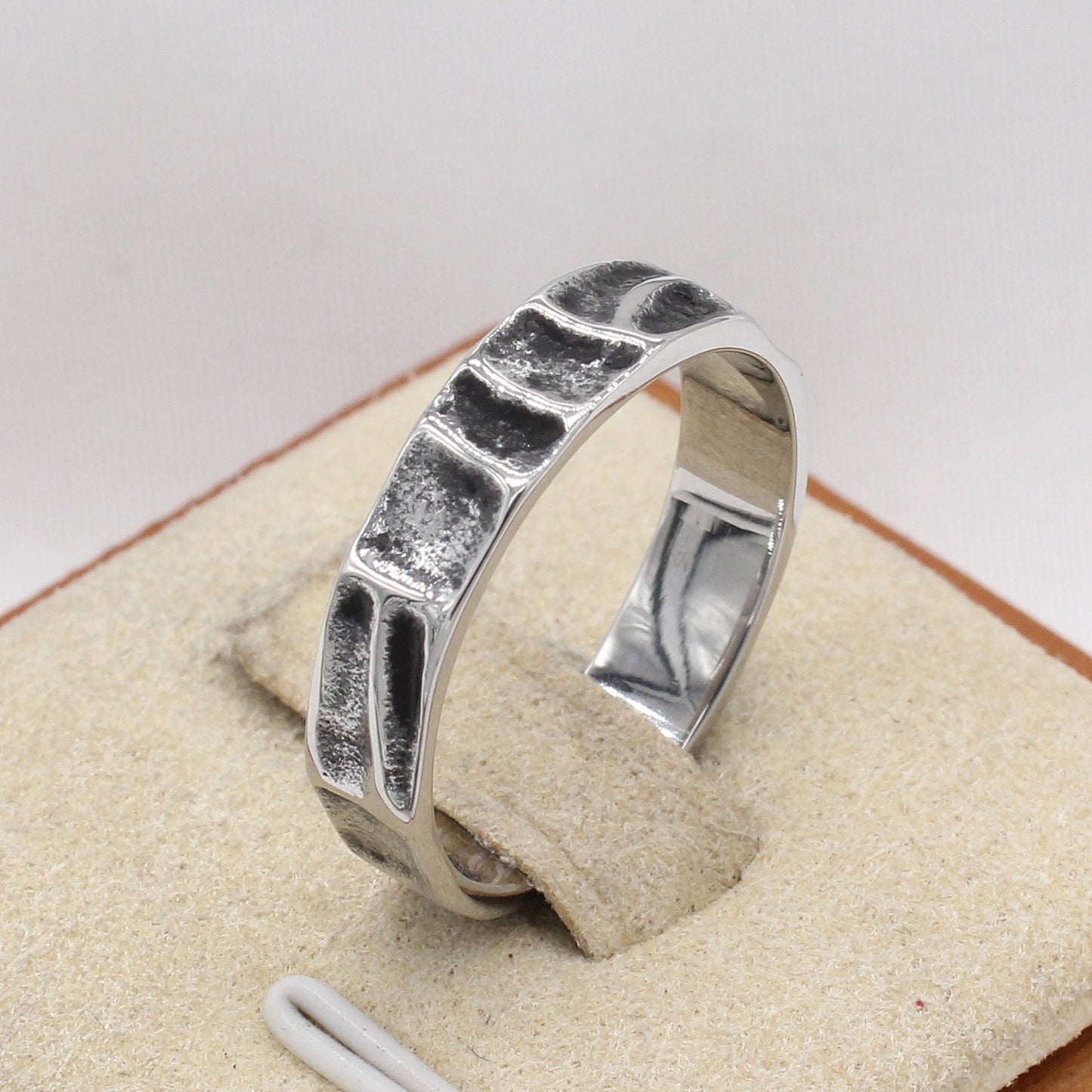 Planderful Jewelry Titanium Steel Ring For Men Vintage European American Style Timeless Classic