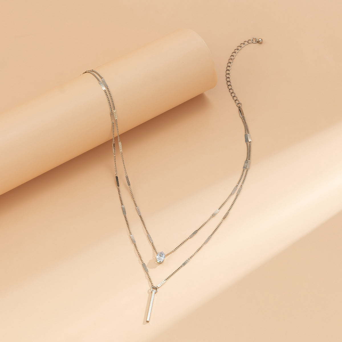 Double-Heart Pendant Necklace from Vienna Verve Collection