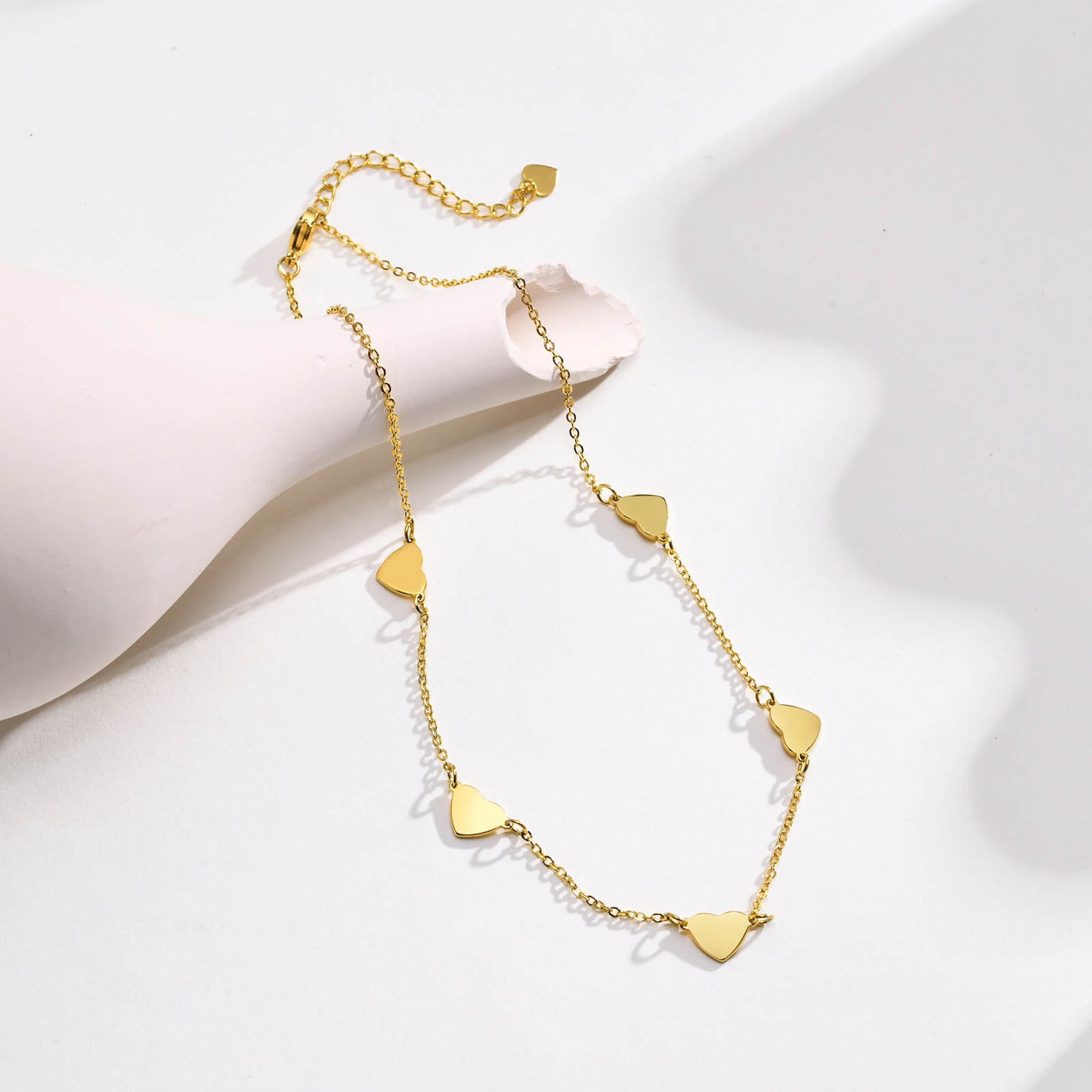 Stainless Steel Versatile Simple Collarbone Chain Gold Necklace