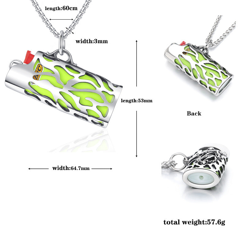 Steel Necklace – Minimalist Men's Everyday Accessory