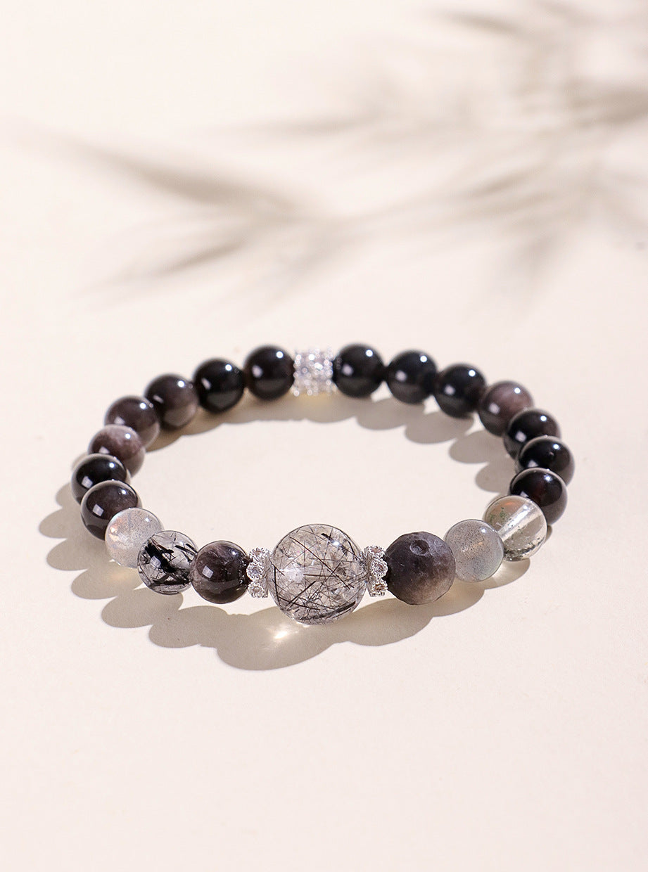 Planderful Fortune's Favor Bracelet – Elegant Crystal Beaded Design