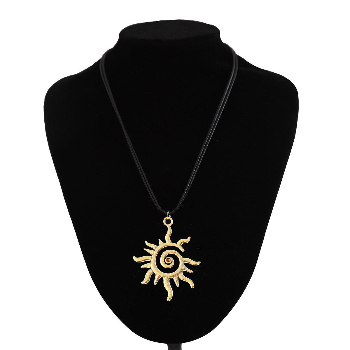 Sun Pendant Beach Necklace
