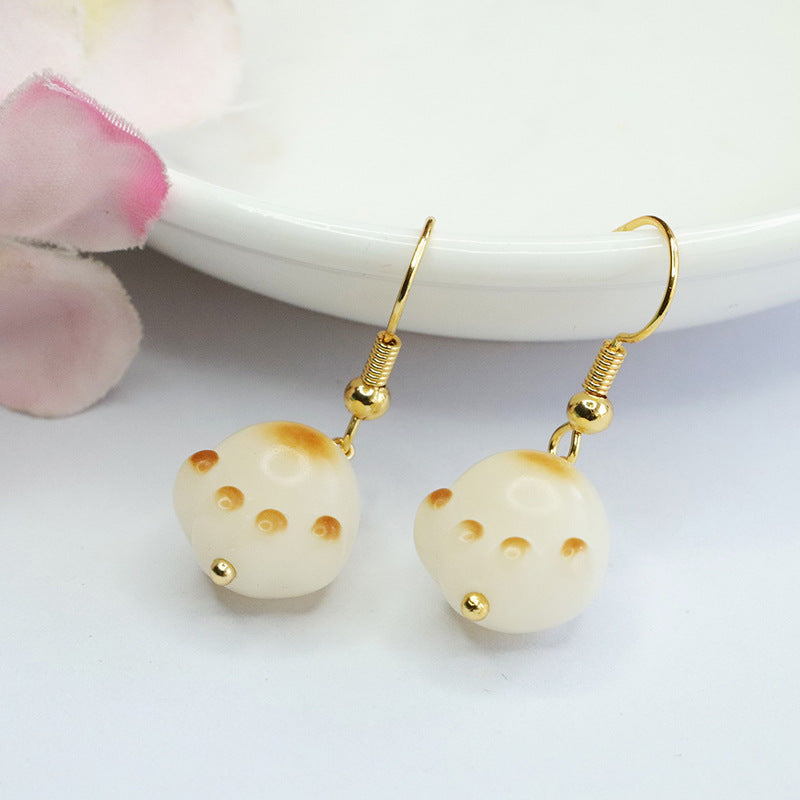 Bodhi Root Cat Paw Drop Earrings