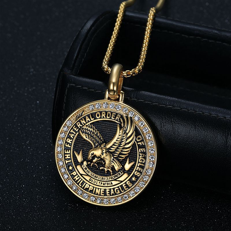 Stainless Steel Eagle Pendant Necklace Durable Everyday Genie By Planderful For Global Travelers