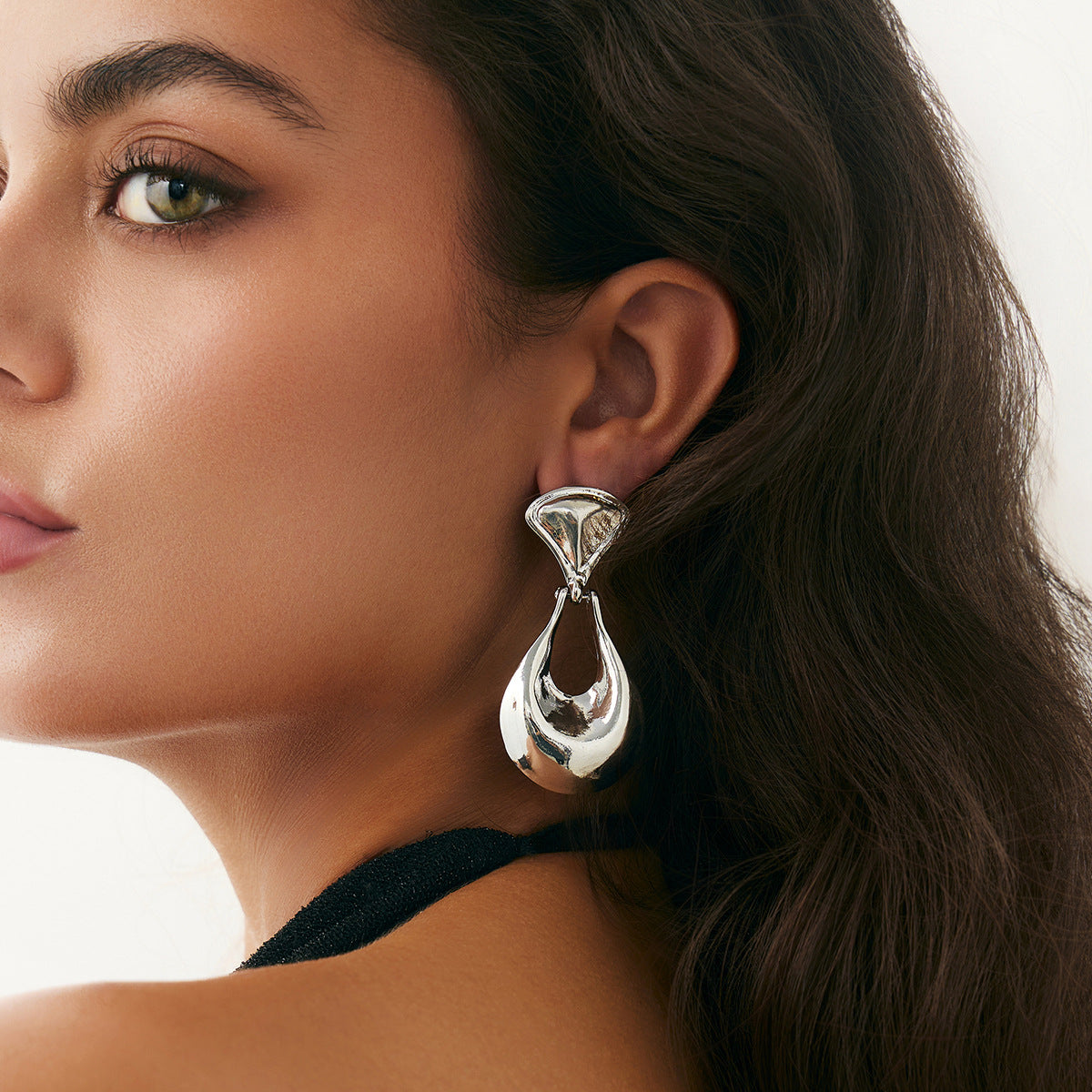 Planderful Geometric Ring Earrings Irregular Design For Trendsetting Women Versatile Bold Statement Jewelry Vienna Verve