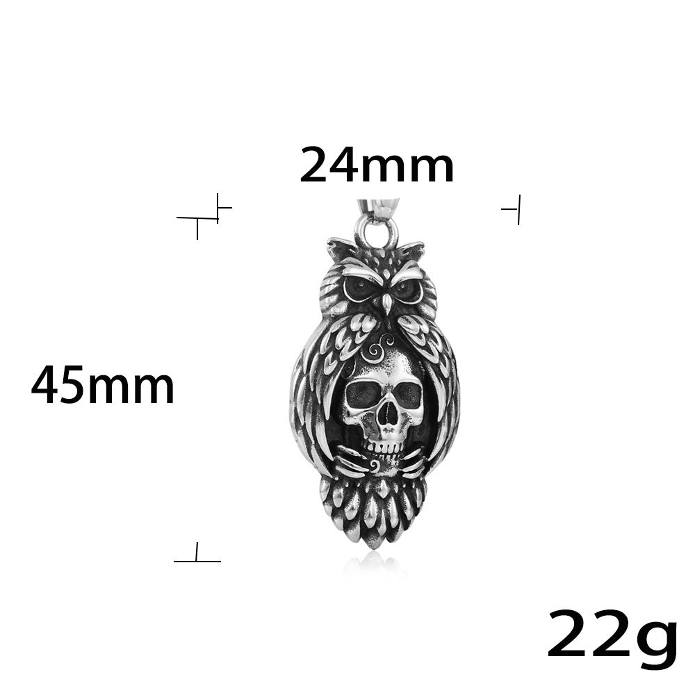 European And American Stainless Steel Animal Eagle Pendant