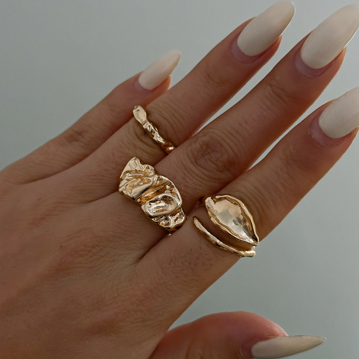 Planderful Vienna Verve Ring Set – Personalized Irregular Design