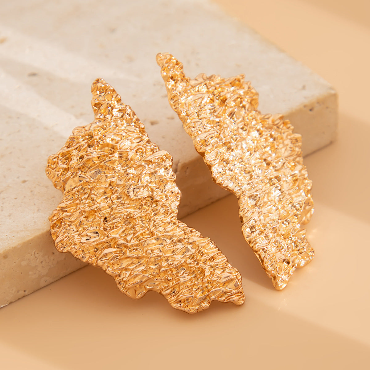 Planderful Vienna Verve Earrings – Creative Irregular Geometric Design