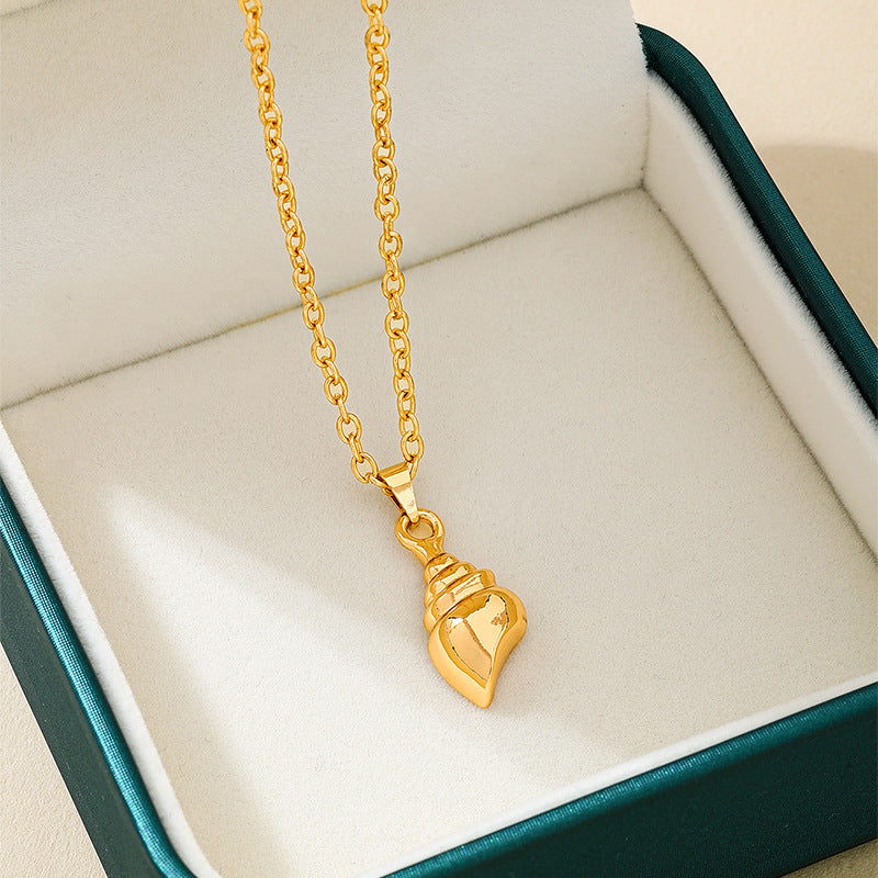 Planderful Vienna Verve Necklace – Elegant Marine-Inspired Design