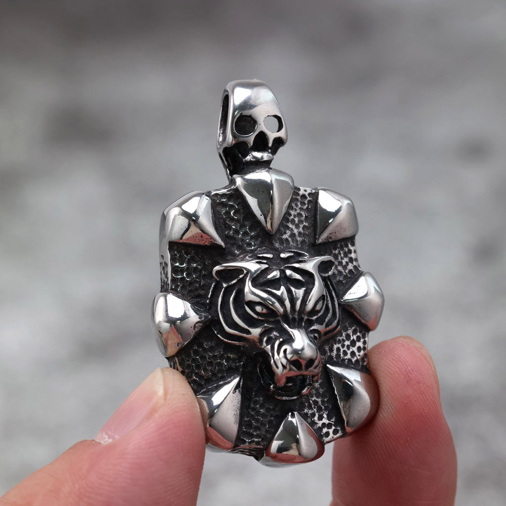 Punk Vintage Stainless Steel Men's Pendant Necklace