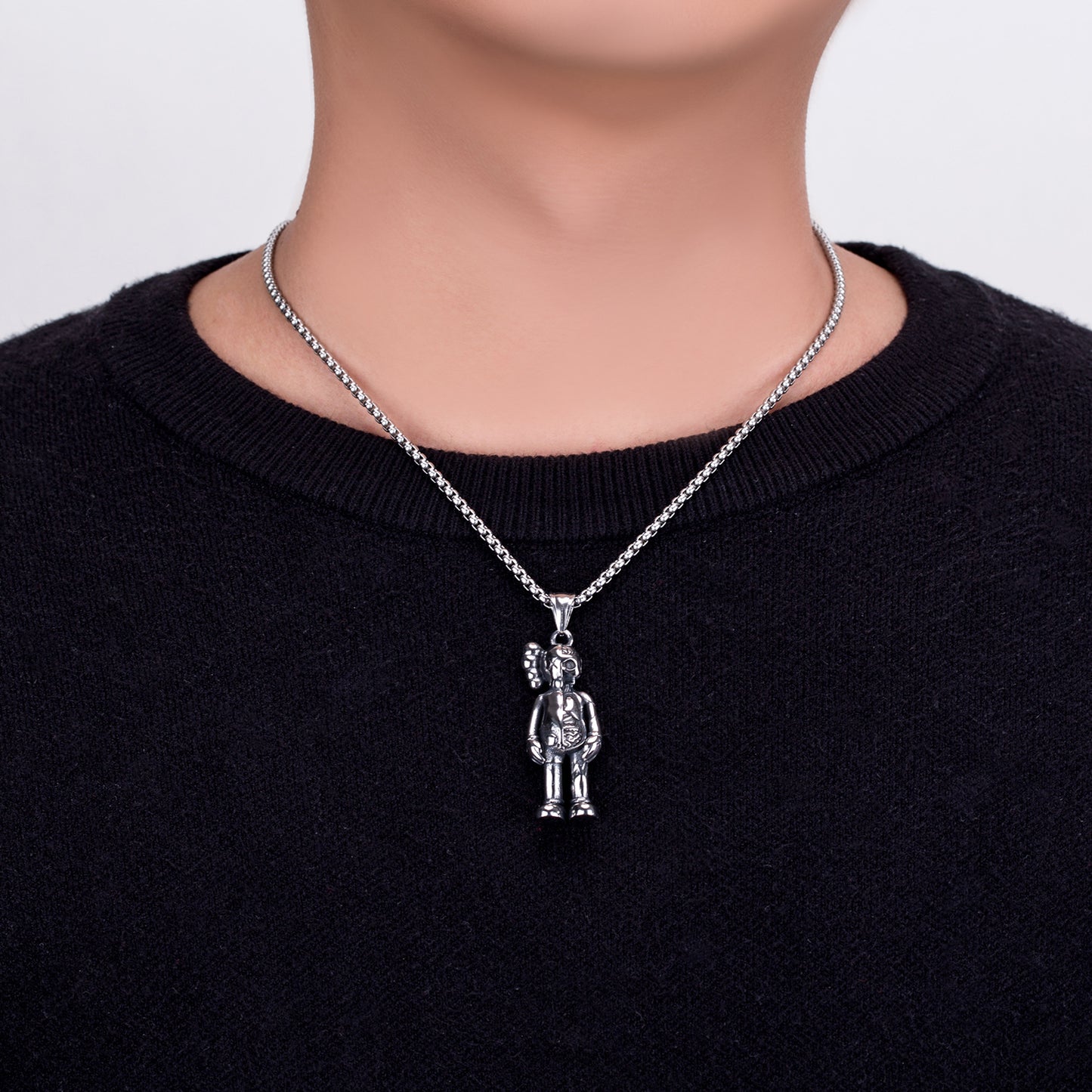 Stainless Steel Necklace – Statement Hip Hop Style Jewelry