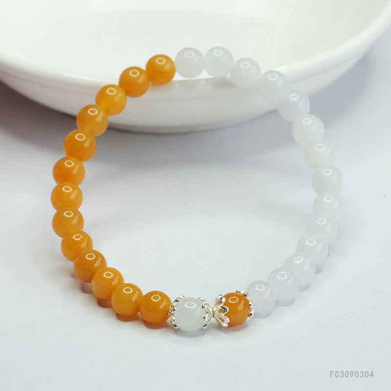 Jadeite Round Bead Style 6 Bracelet