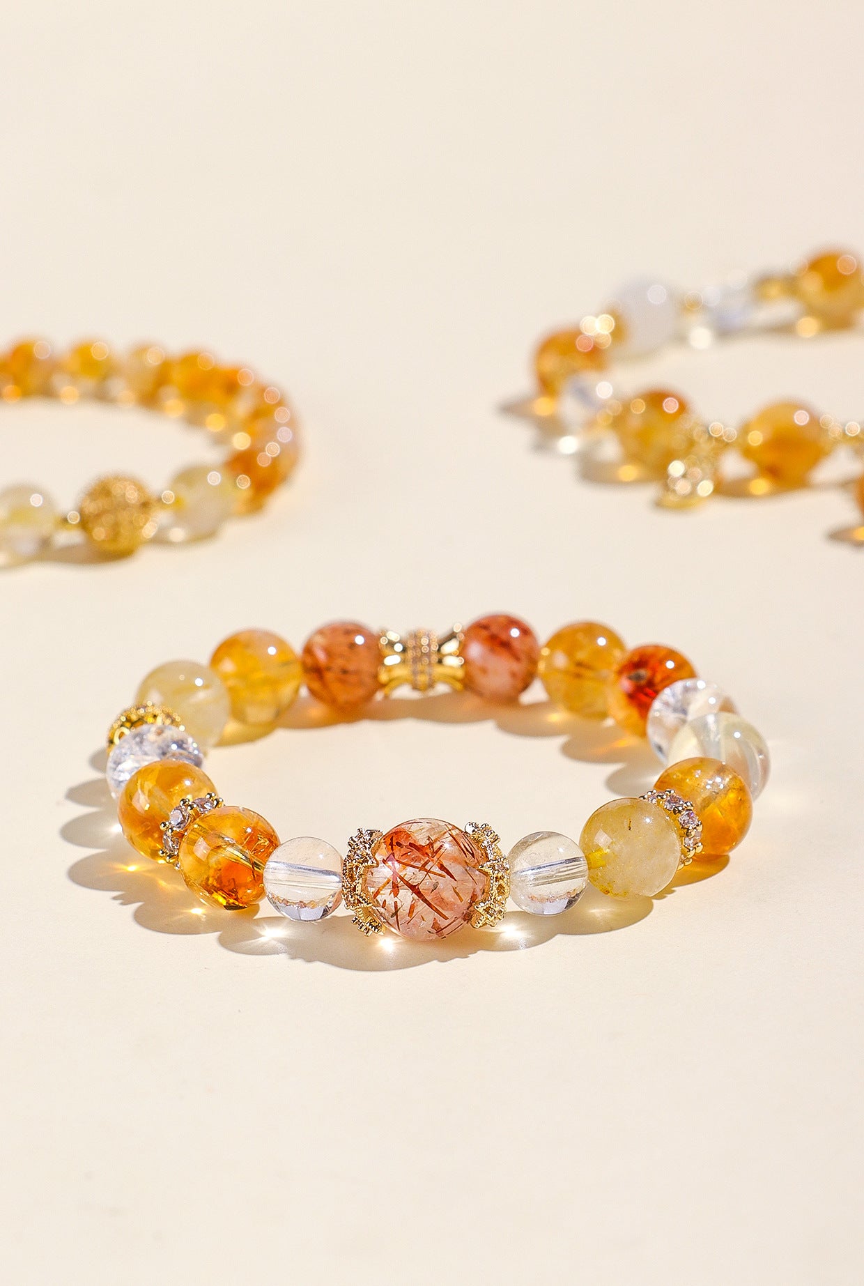 Planderful Fortune's Favor Bracelet – Multi-Treasure Crystal Design