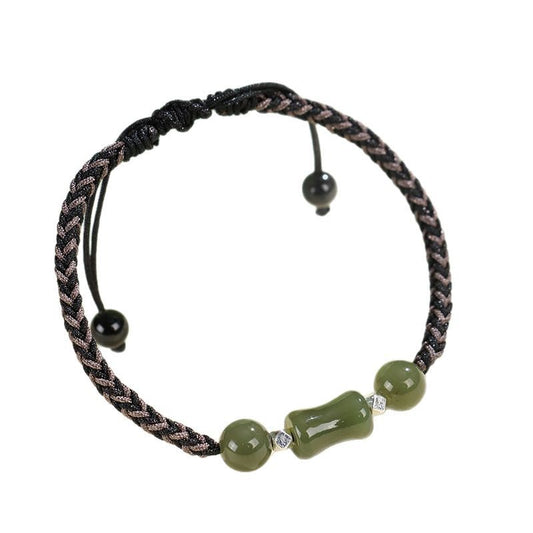 Planderful Fortune's Favor Bracelet – Elegant Hand-Woven Design