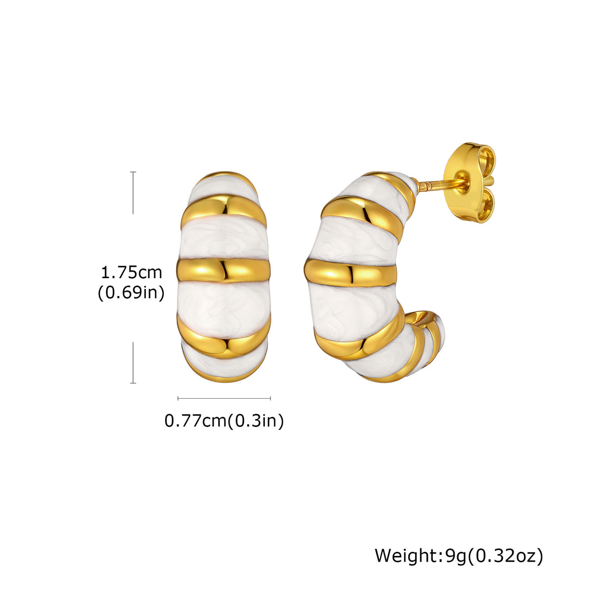 Modern Stainless Steel Earrings — Multiple Styles