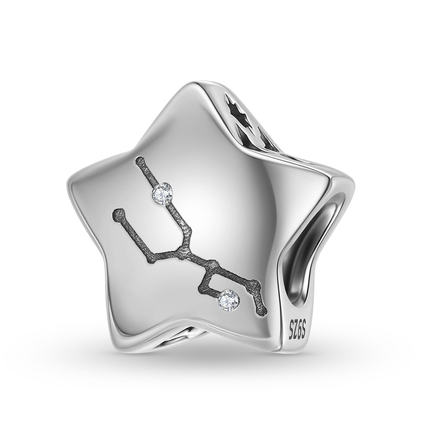 Planderful Jewelry Sterling Silver Bracelet Constellation Beads S925 Minimalist Elegance