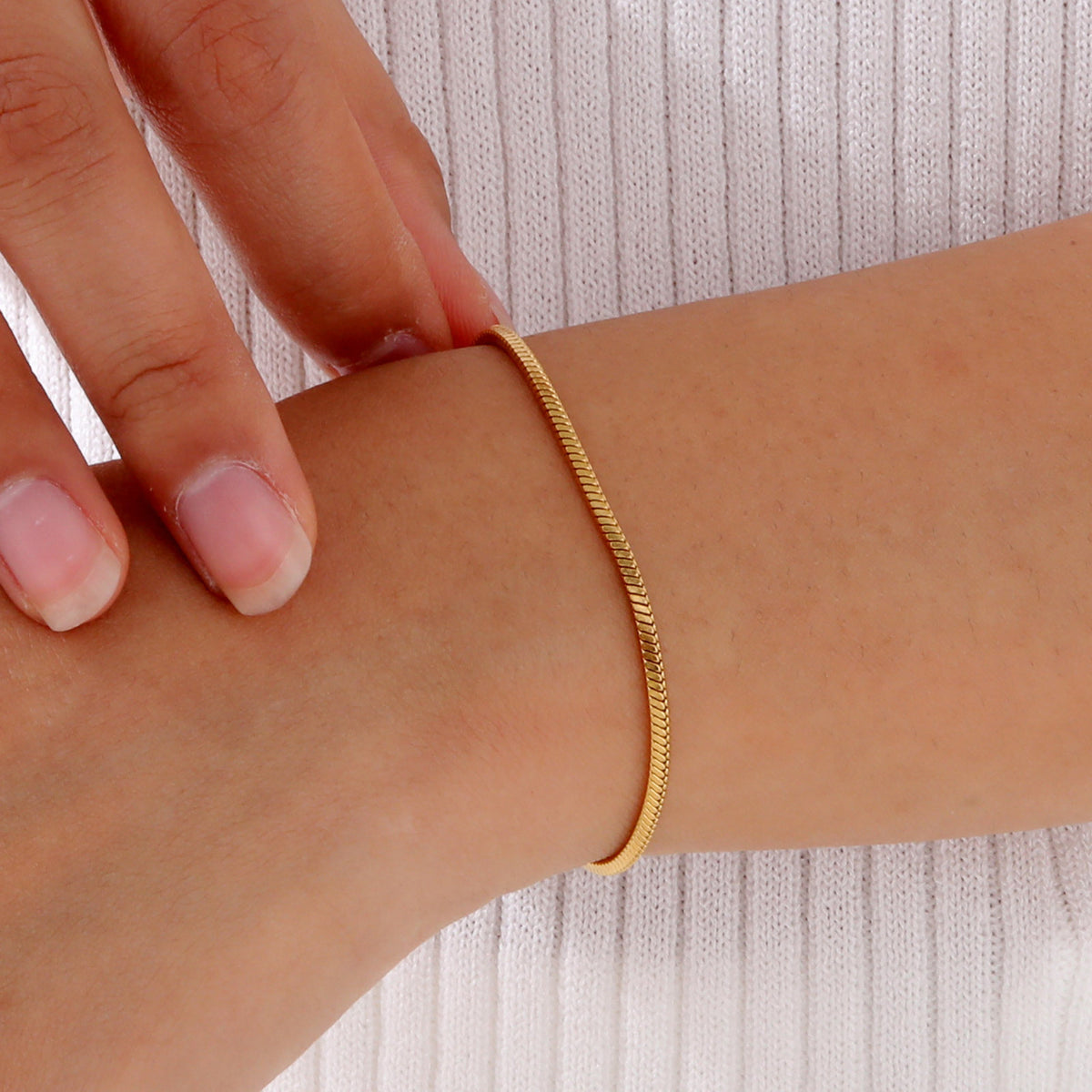 Snake Stainless Steel Bracelet Unisex