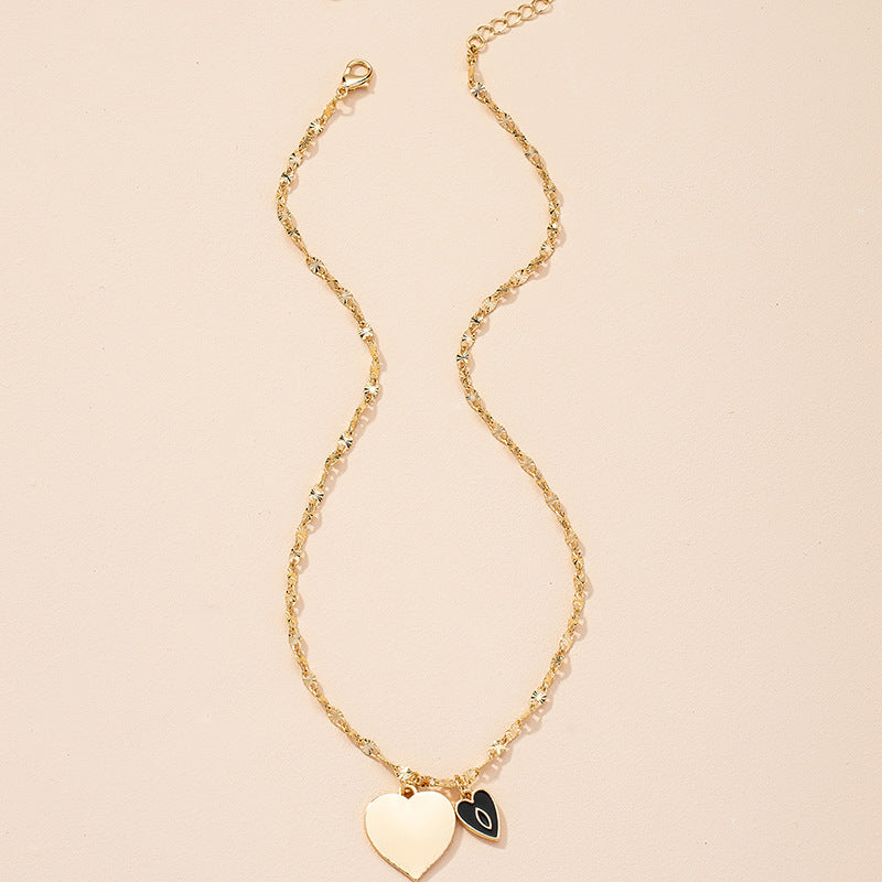 Gilded Love Charm Necklace - Vienna Verve Collection