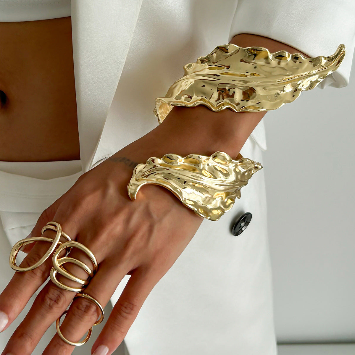 Planderful Vienna Verve Bracelet – Exaggerated Geometric Design