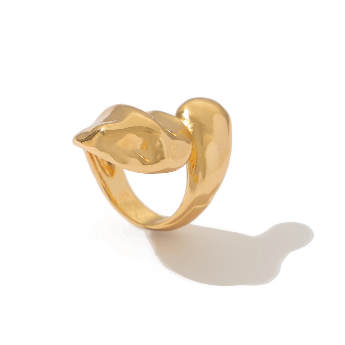 Planderful Vienna Verve Ring – Exaggerated Liquid Water Droplet Design