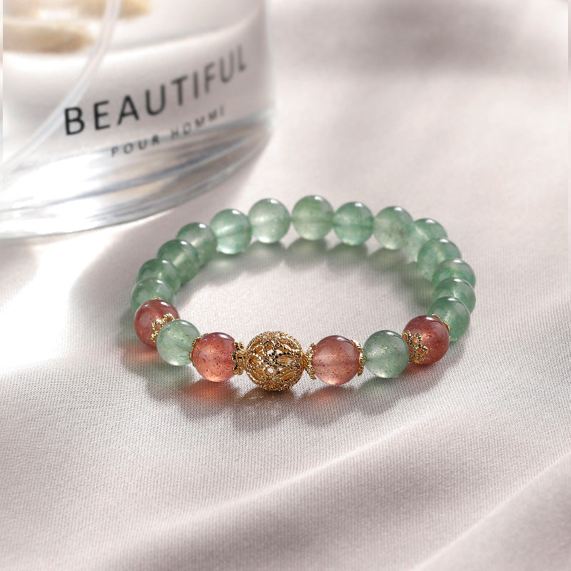 Fortune's Favor Sterling Silver Crystal Bracelet