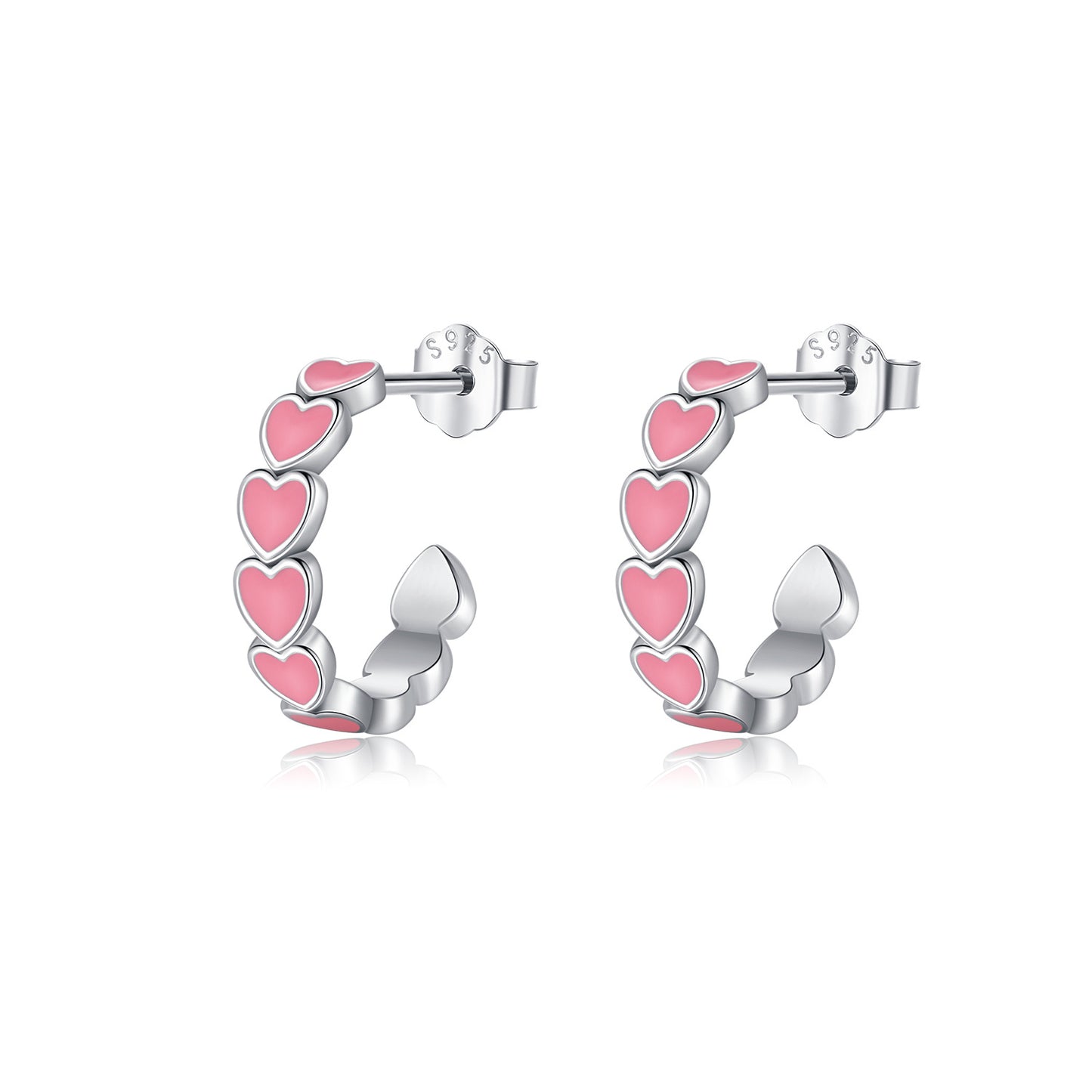 Planderful Everyday Genie Heart Stud Earrings – Sweet and Fashionable Design
