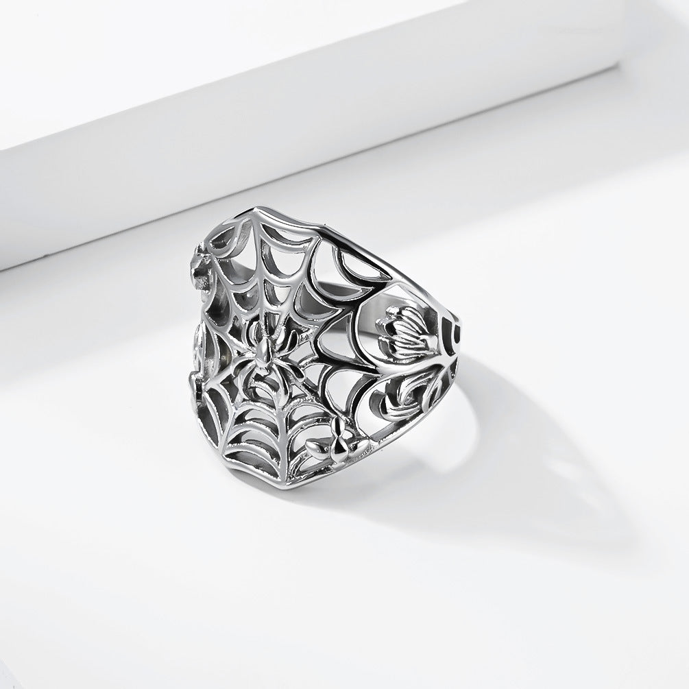 Stainless Steel Vintage Ring