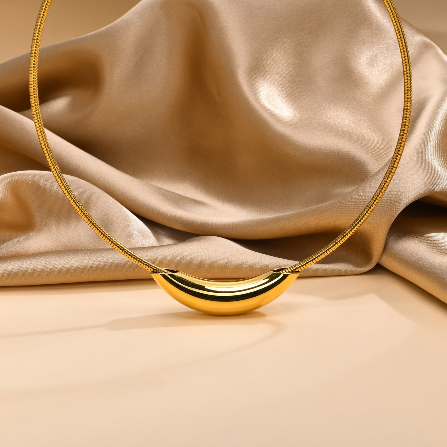 European And American Accessories Wholesale Fashion Gold Necklace