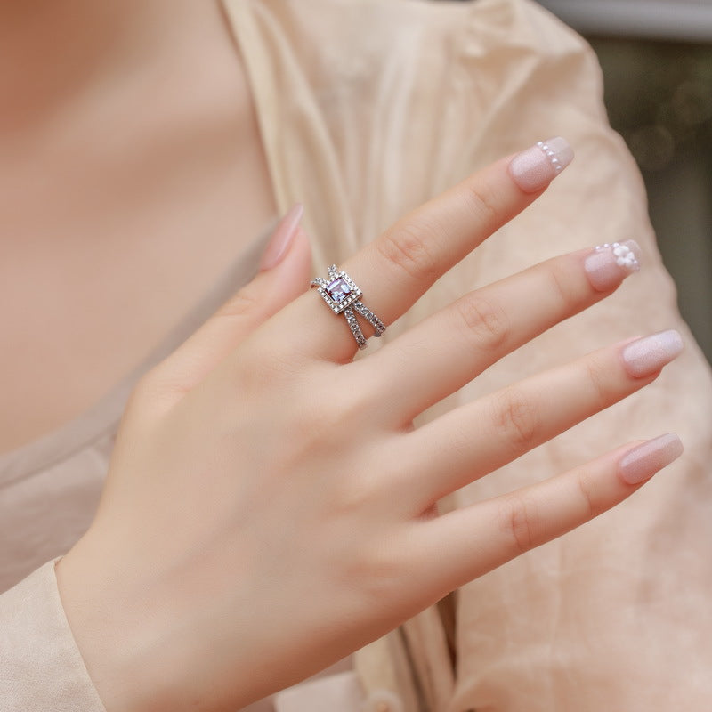 Planderful Jewelry Sterling Silver Alexandrite Ring