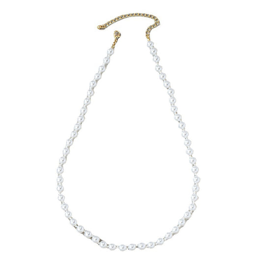 Imitation Pearl Men's Clavicle Chain - Vienna Verve Collection