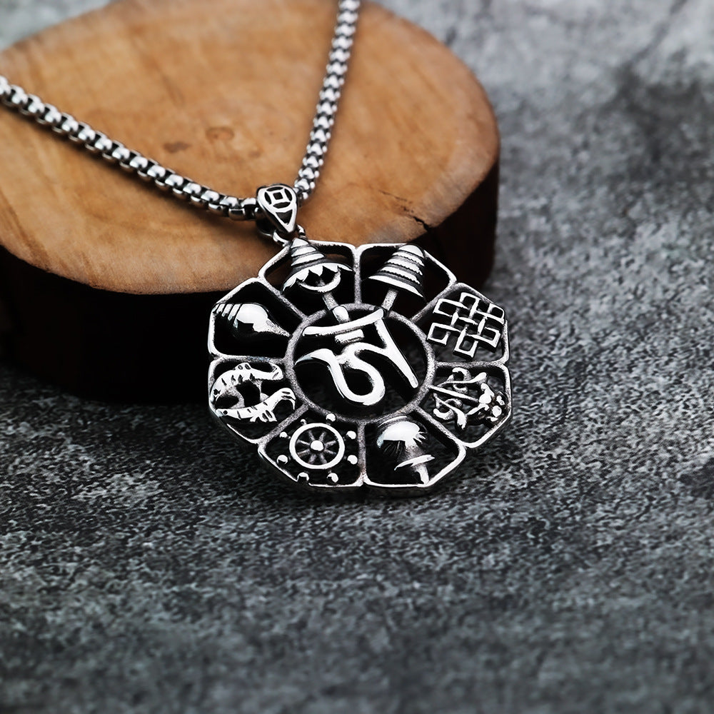 Cross-Border Nordic Viking Pendant, Stainless Steel Men's Jewelry