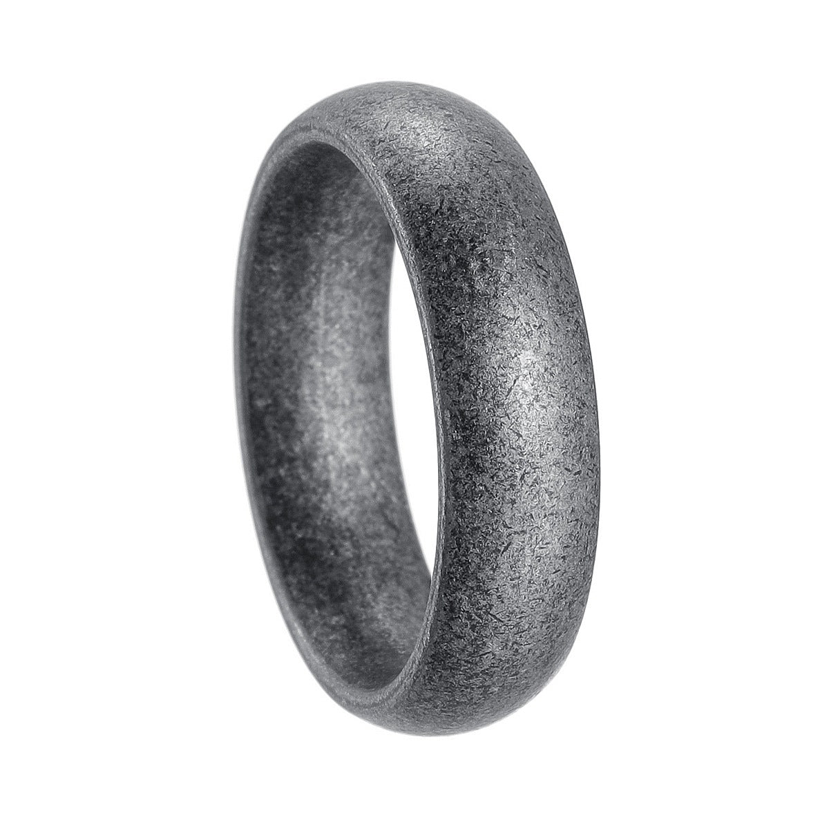 Planderful Stainless Steel Mens Ring 6mm Wide European American Style Timeless Unisex Jewelry