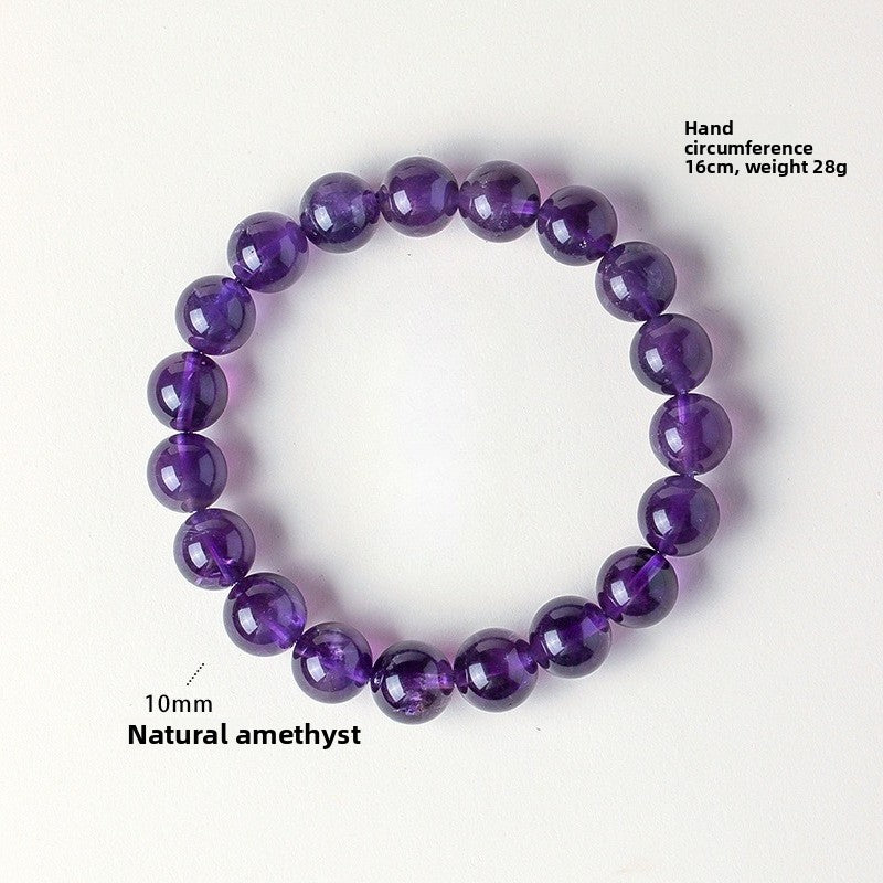Uruguayan Amethyst Bead Bracelet