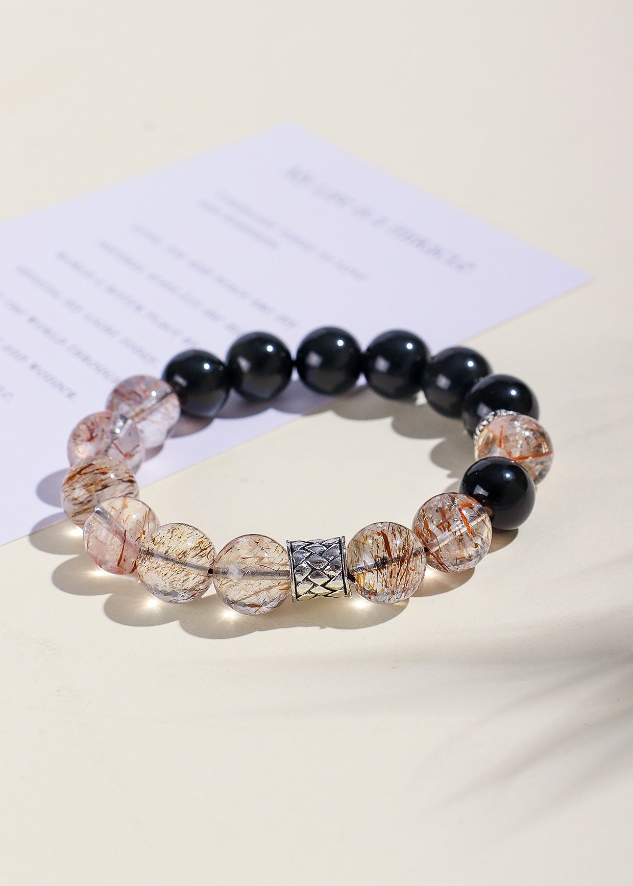 Planderful Fortune's Favor Bracelet – Natural Crystal Elegance