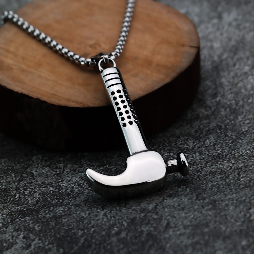 Cross-Border European and American Industrial Hammer Pendant