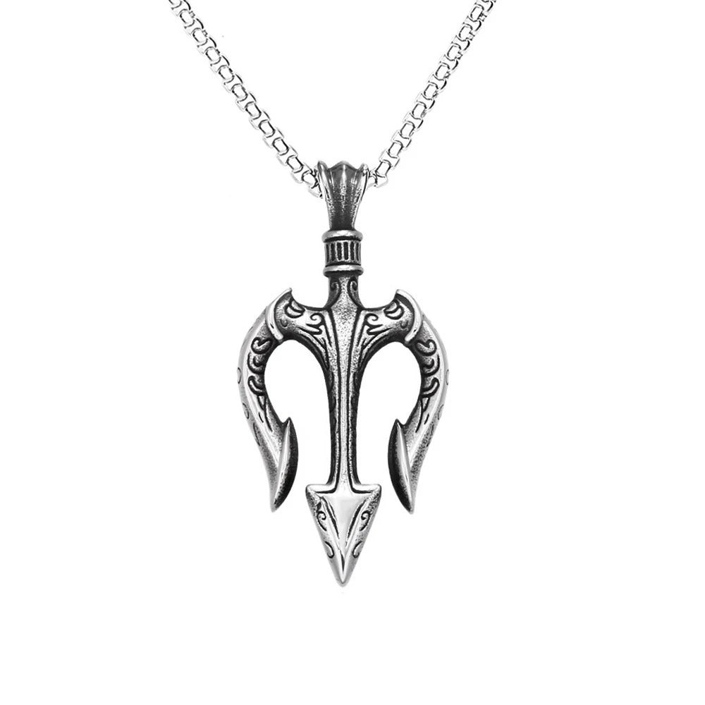 Punk Stainless Steel Pendant Necklace