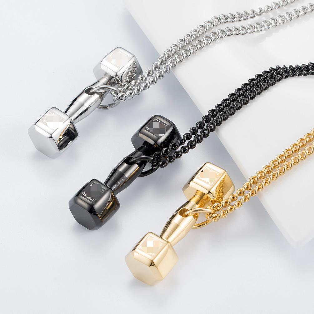 Modern Stainless Steel Necklace — Gold / Silver / Black