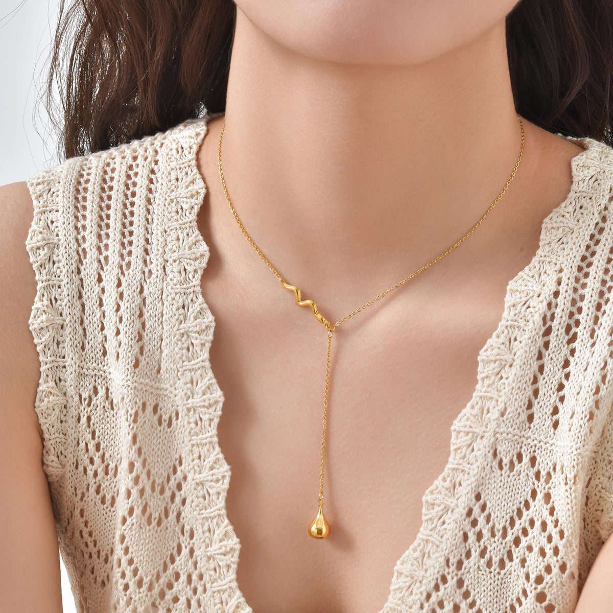 Stainless Steel Snake Necklace