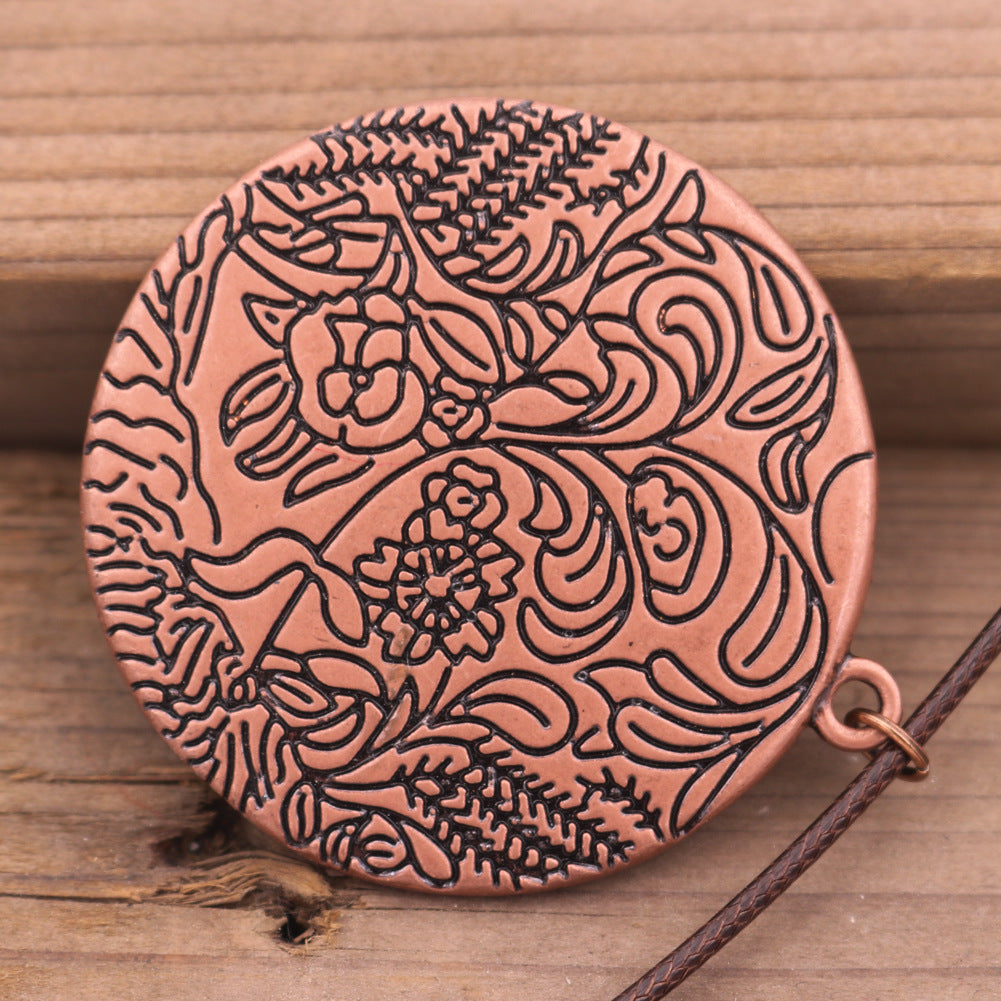 Mandala Totem Flower Necklace in Men's Jewelry Line