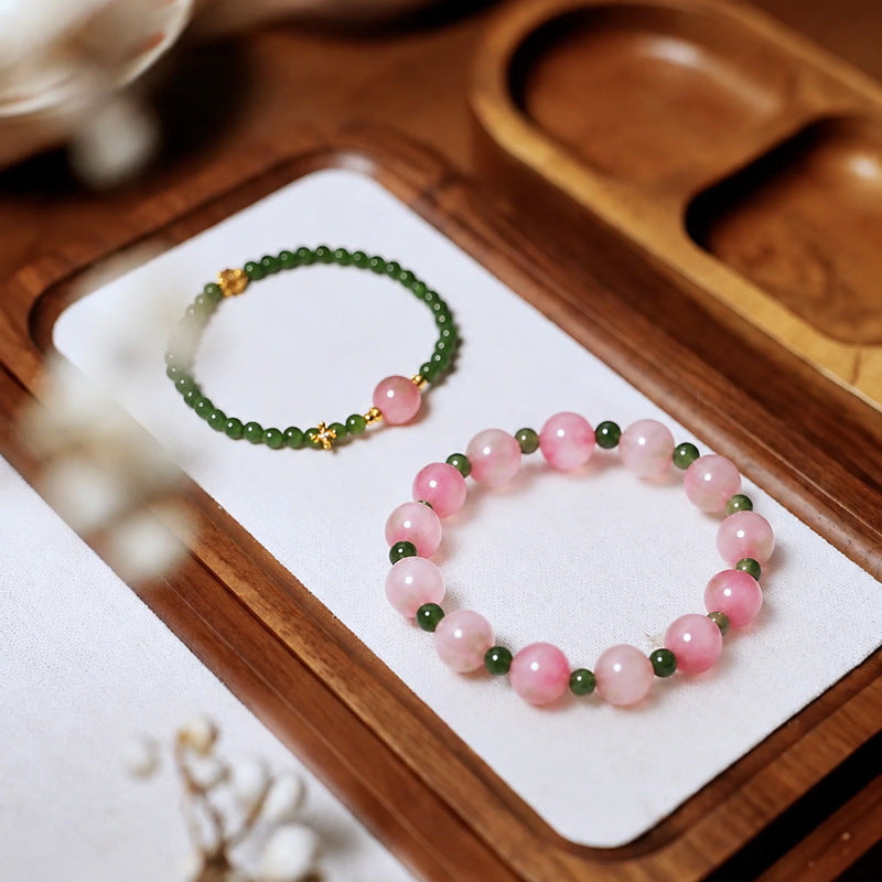 Chalcedony Layered Bracelet