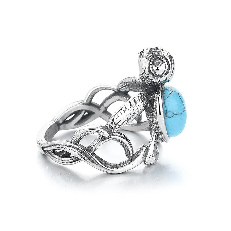 Turquoise Ring – Vintage Indian Style