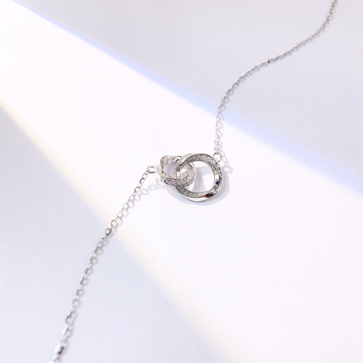 Mobius Light 925 Sterling Silver Women's Ring