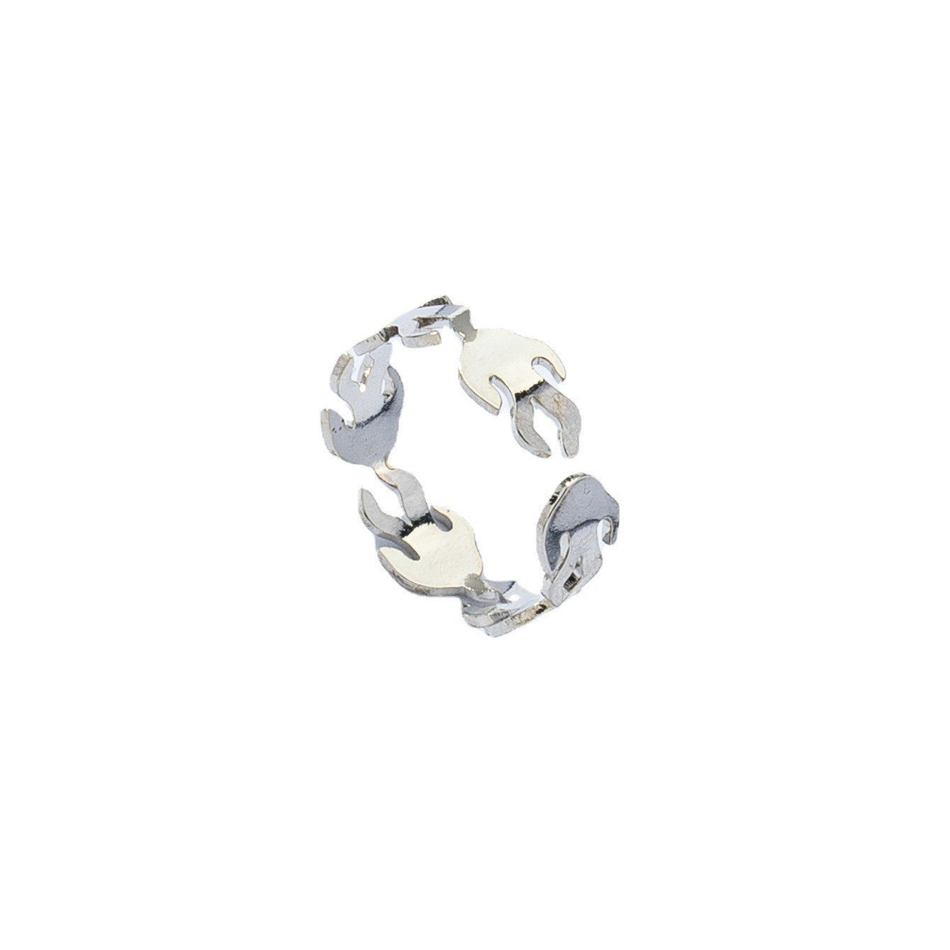 Vienna Verve Metal Ring - Unique Female Minority Design, Adjustable Fit, Stylish and Durable
