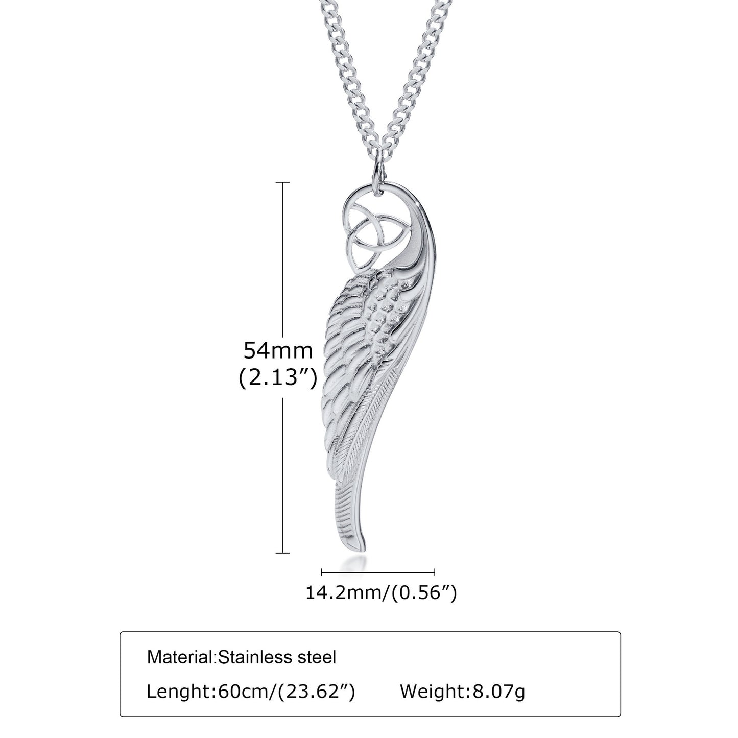 European and American Jewelry Steel Men's Necklace Pendant